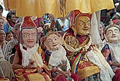 Ladakh - Cham masks dances at Tak Tok monastery